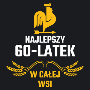 Najlepszy 60-Latek W Całej Wsi - Damska Koszulka Czarna