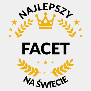 Najlepszy Facet Na Świecie - Męska Koszulka Biała