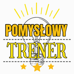 Pomysłowy Trener - Poduszka Biała