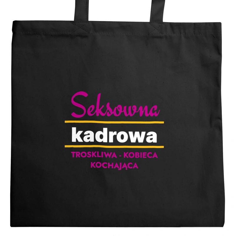 Seksowna Kadrowa - Torba Na Zakupy Czarna