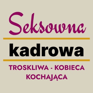 Seksowna Kadrowa - Torba Na Zakupy Natural