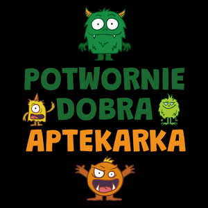 Potwornie Dobra Aptekarka - Torba Na Zakupy Czarna