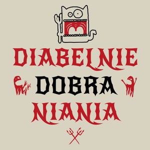 Diabelnie Dobra Niania - Torba Na Zakupy Natural