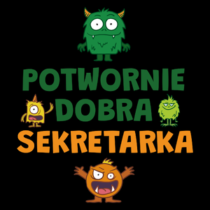 Potwornie Dobra Sekretarka - Torba Na Zakupy Czarna