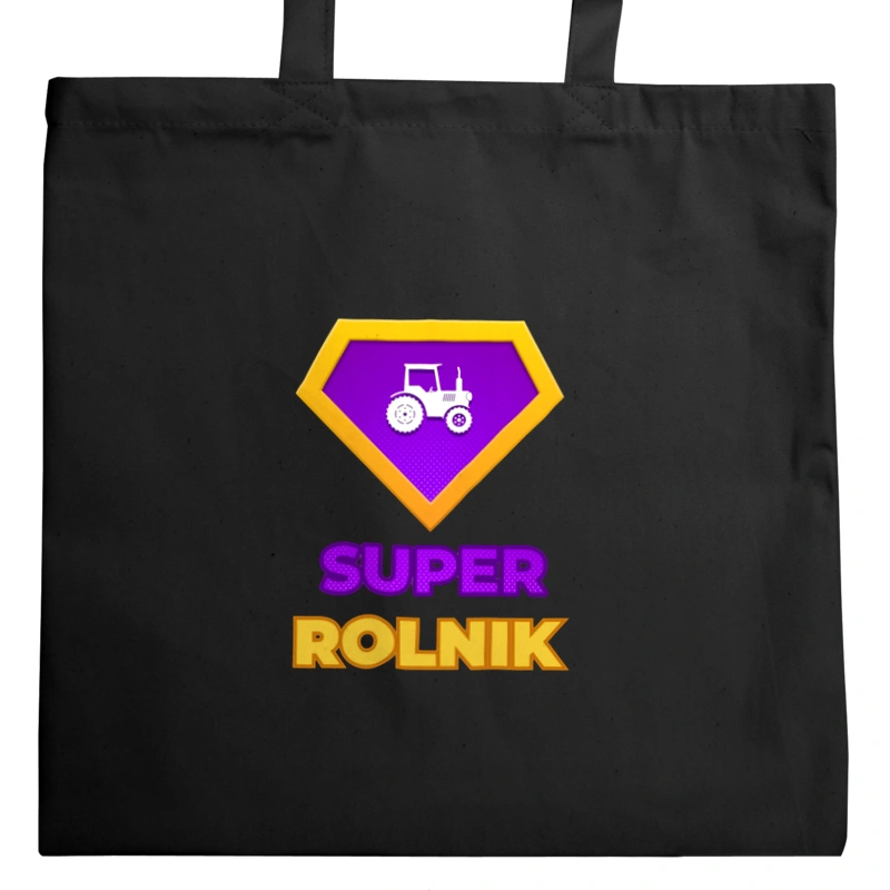 Super Rolnik - Torba Na Zakupy Czarna