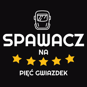 Spawacz Na 5 Gwiazdek - Męska Bluza Czarna