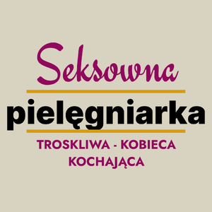 Seksowna Pielęgniarka - Torba Na Zakupy Natural