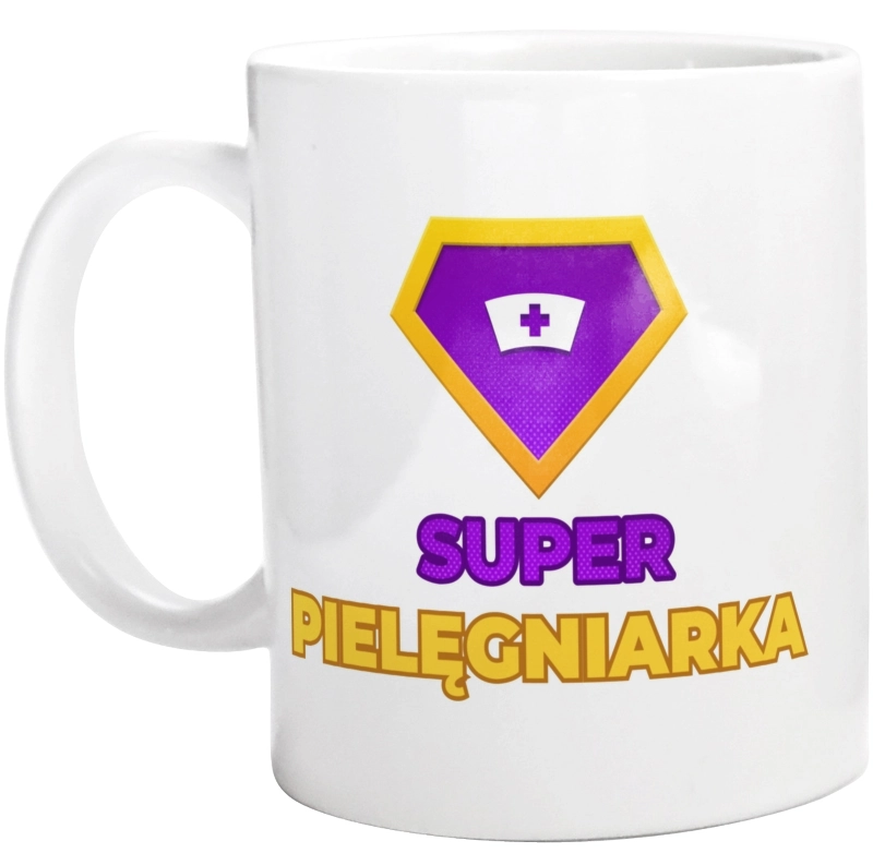 Super Pielęgniarka - Kubek Biały