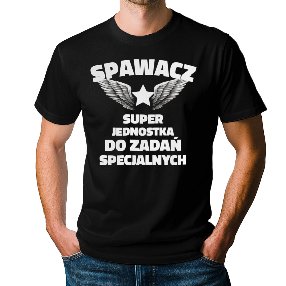 Spawacz Jednostka Od Zadań Specjalnych - Męska Koszulka Czarna