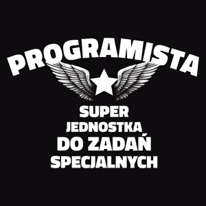 Programista Jednostka Od Zadań Specjalnych - Męska Koszulka Czarna