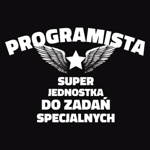 Programista Jednostka Od Zadań Specjalnych - Męska Bluza Czarna