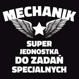 Mechanik Jednostka Od Zadań Specjalnych - Męska Bluza z kapturem Czarna