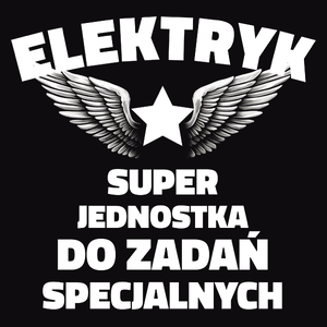 Elektryk Jednostka Od Zadań Specjalnych - Męska Koszulka Czarna