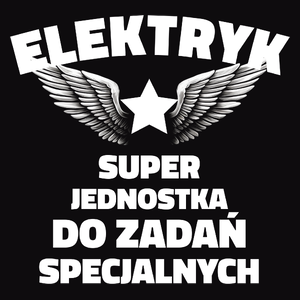 Elektryk Jednostka Od Zadań Specjalnych - Męska Bluza Czarna