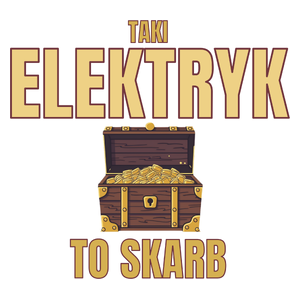 Taki Elektryk To Skarb - Kubek Biały