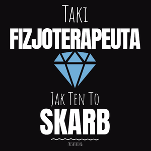 Taki Fizjoterapeuta Jak Ten To Skarb - Męska Bluza Czarna