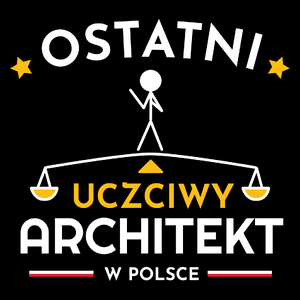 Ostatni uczciwy architekt w polsce - Torba Na Zakupy Czarna