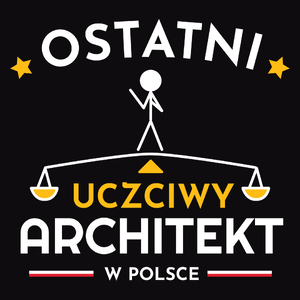 Ostatni uczciwy architekt w polsce - Męska Bluza Czarna