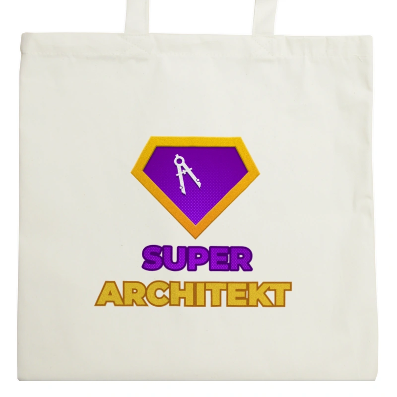 Super Architekt - Torba Na Zakupy Natural