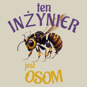 Ten Inżynier Jest Osom Awesome - Torba Na Zakupy Natural