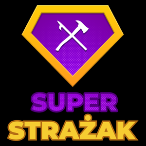 Super Strażak - Torba Na Zakupy Czarna