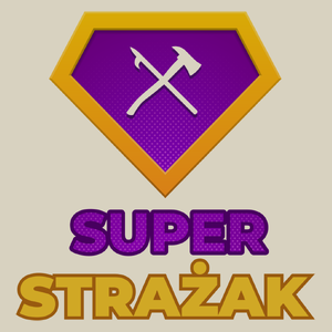 Super Strażak - Torba Na Zakupy Natural