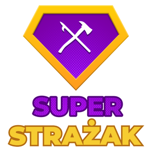 Super Strażak - Kubek Biały