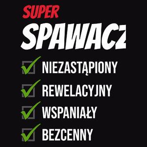 Super Spawacz Niezastąpiony - Męska Bluza z kapturem Czarna