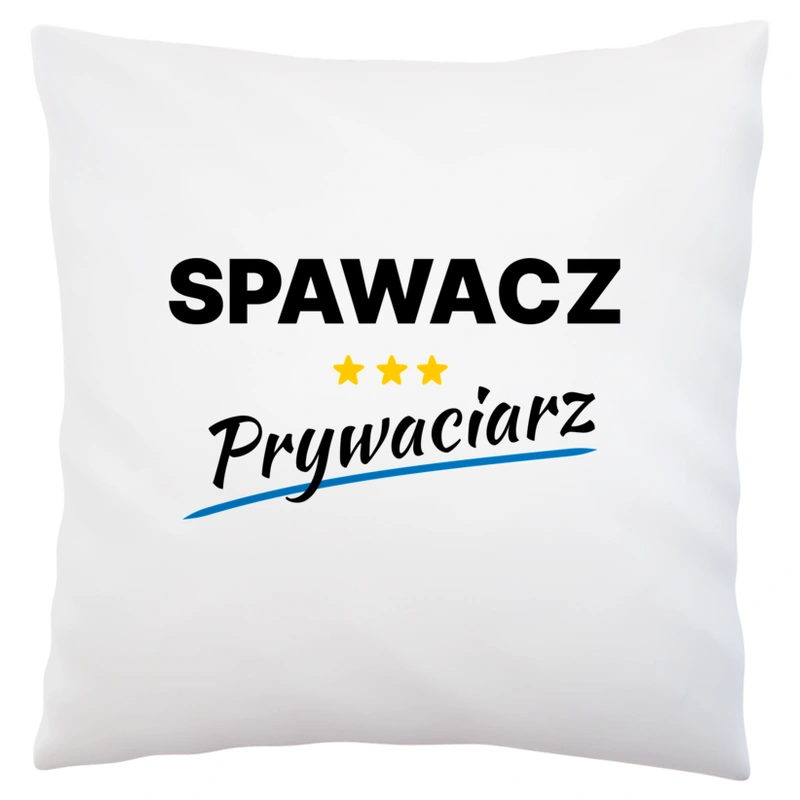 Spawacz Prywaciarz - Poduszka Biała