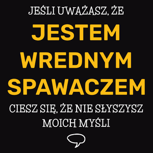 Wredny Spawacz - Męska Bluza Czarna