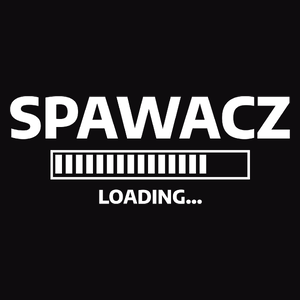 Spawacz Loading - Męska Bluza z kapturem Czarna