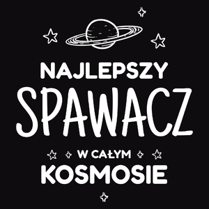 Najlepszy Spawacz W Kosmosie - Męska Bluza z kapturem Czarna