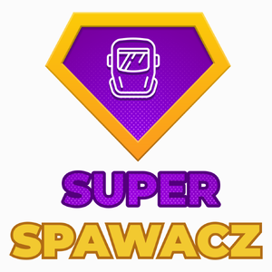 Super Spawacz - Poduszka Biała