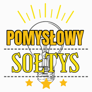 Pomysłowy Sołtys - Poduszka Biała