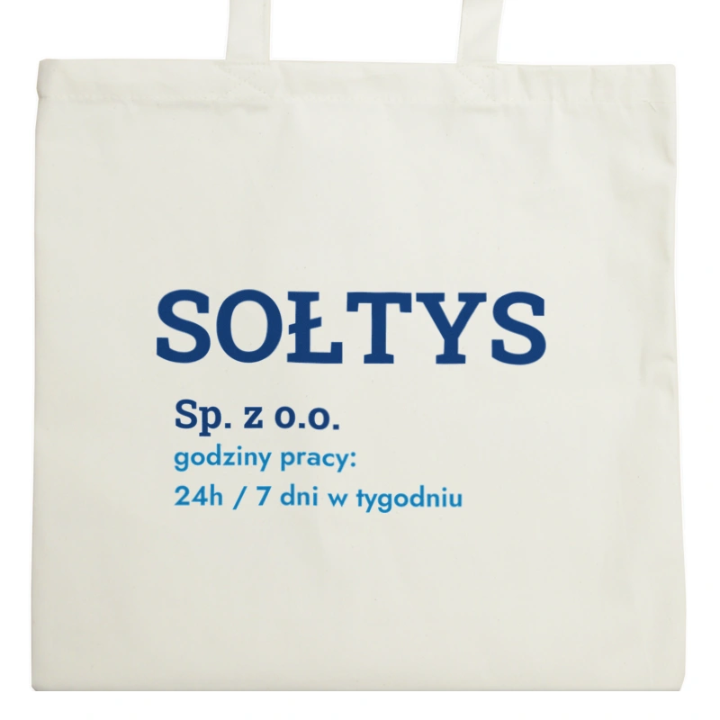 Sołtys Sp. Z O.o. Godziny Pracy - Torba Na Zakupy Natural