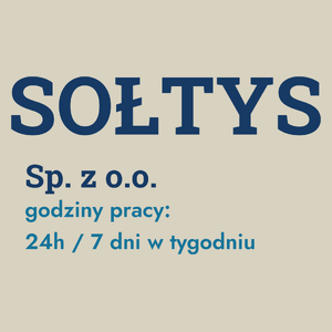 Sołtys Sp. Z O.o. Godziny Pracy - Torba Na Zakupy Natural