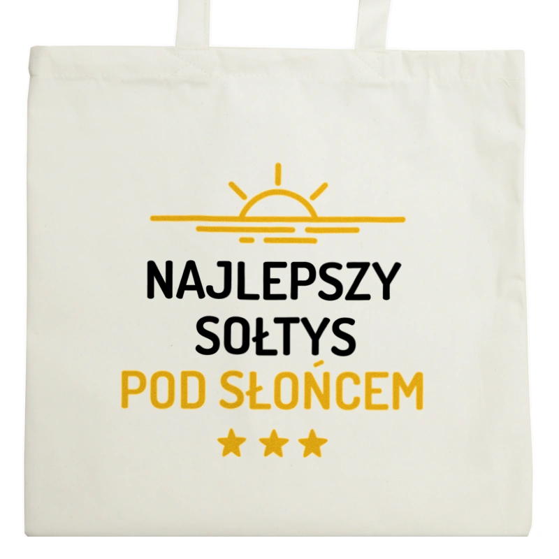 Najlepszy Sołtys Pod Słońcem - Torba Na Zakupy Natural