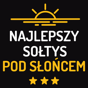 Najlepszy Sołtys Pod Słońcem - Męska Bluza z kapturem Czarna