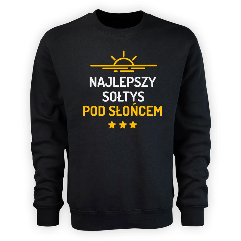 Najlepszy Sołtys Pod Słońcem - Męska Bluza Czarna