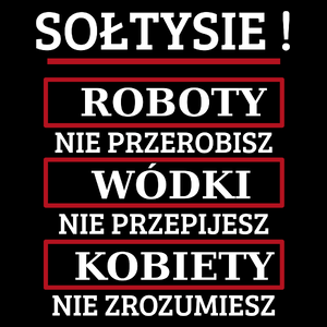 Sołtysie! Roboty Nie Przerobisz! - Torba Na Zakupy Czarna