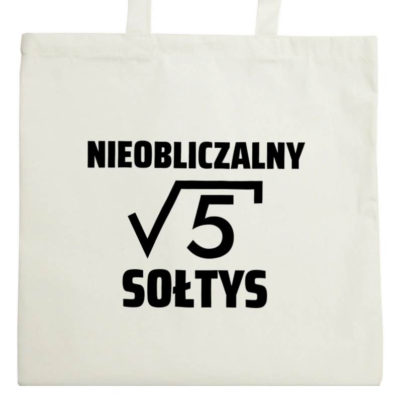 Nieobliczalny Sołtys - Torba Na Zakupy Natural