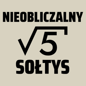 Nieobliczalny Sołtys - Torba Na Zakupy Natural