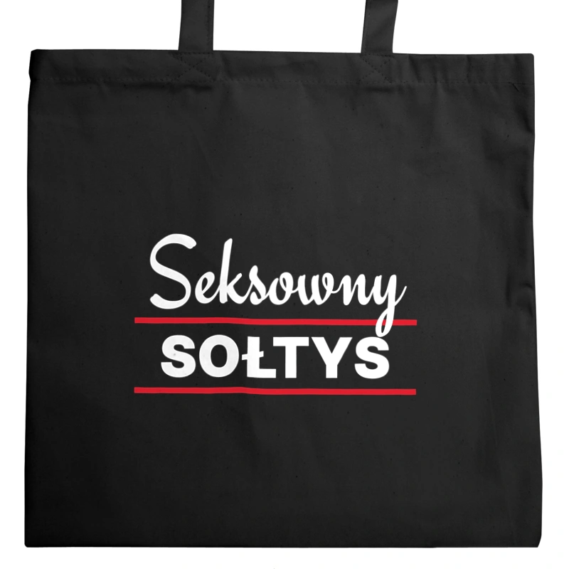 Seksowny Sołtys - Torba Na Zakupy Czarna