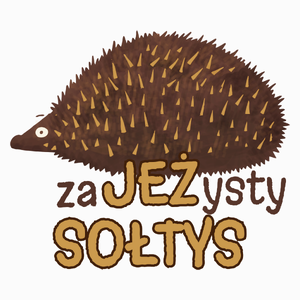 Zajeżysty Sołtys Jeż Super - Poduszka Biała