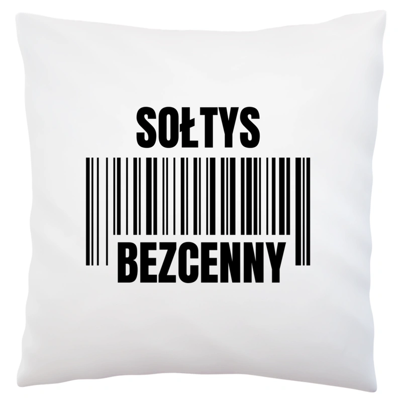 Sołtys Bezcenny - Poduszka Biała