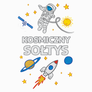 Kosmiczny Sołtys - Poduszka Biała