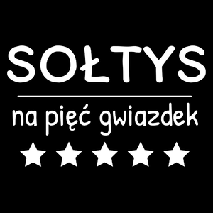 Sołtys Na 5 Gwiazdek - Torba Na Zakupy Czarna