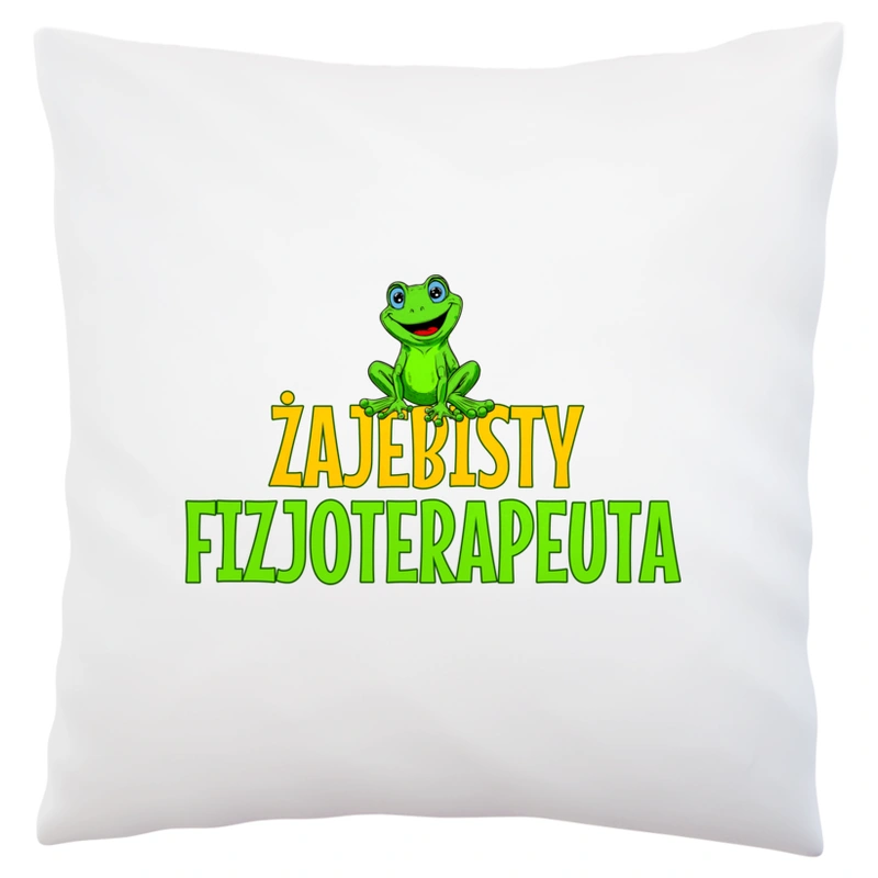 Żajebisty Fizjoterapeuta - Poduszka Biała