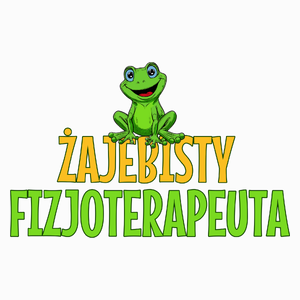 Żajebisty Fizjoterapeuta - Poduszka Biała