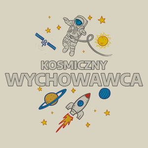 Kosmiczny Wychowawca - Torba Na Zakupy Natural